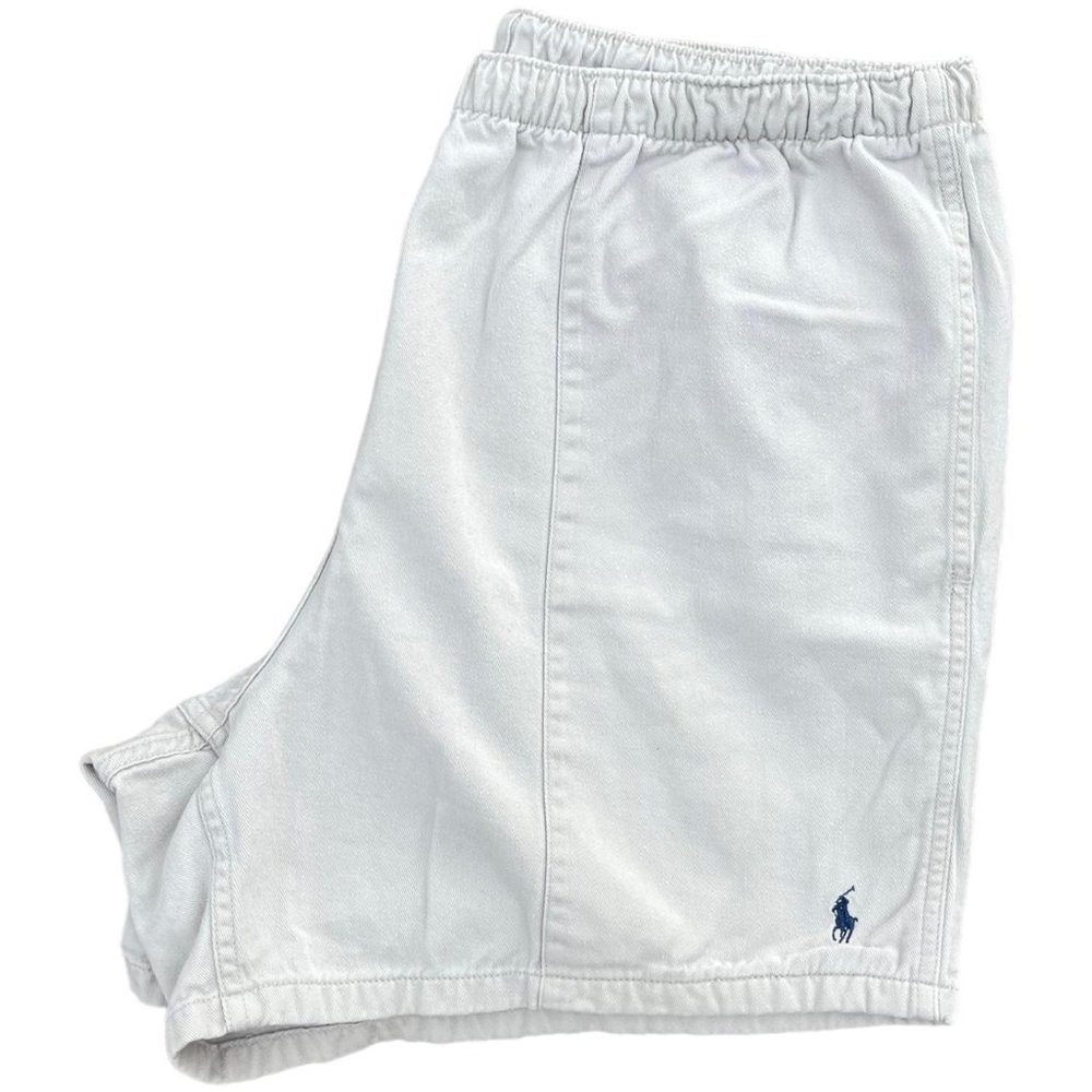 Vintage Polo Ralph Lauren White Khaki Shorts